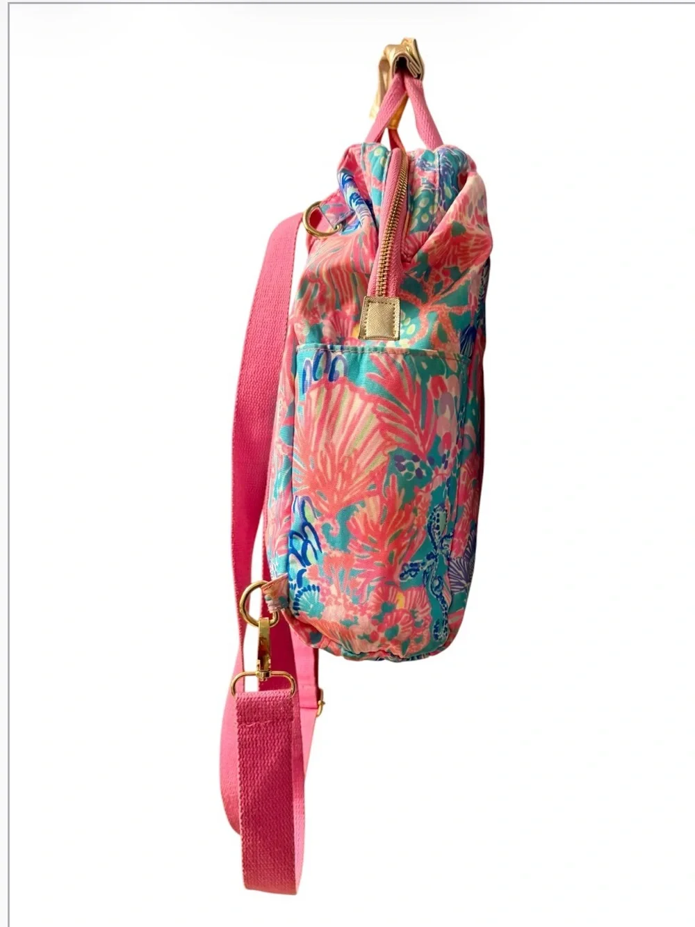 Lilly Pulitzer Picnic Backpack Cooler Multi Splendor in the Sand